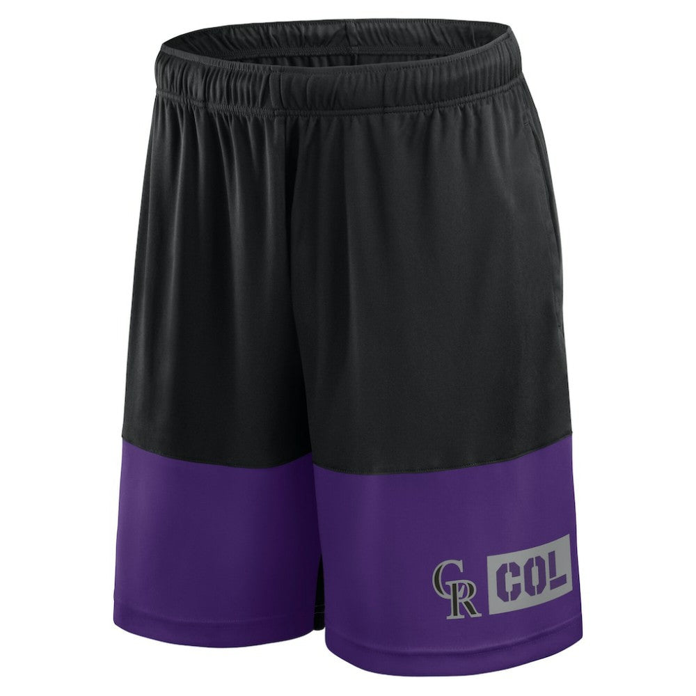 Colorado Rockies Best of the Best Shorts - Black