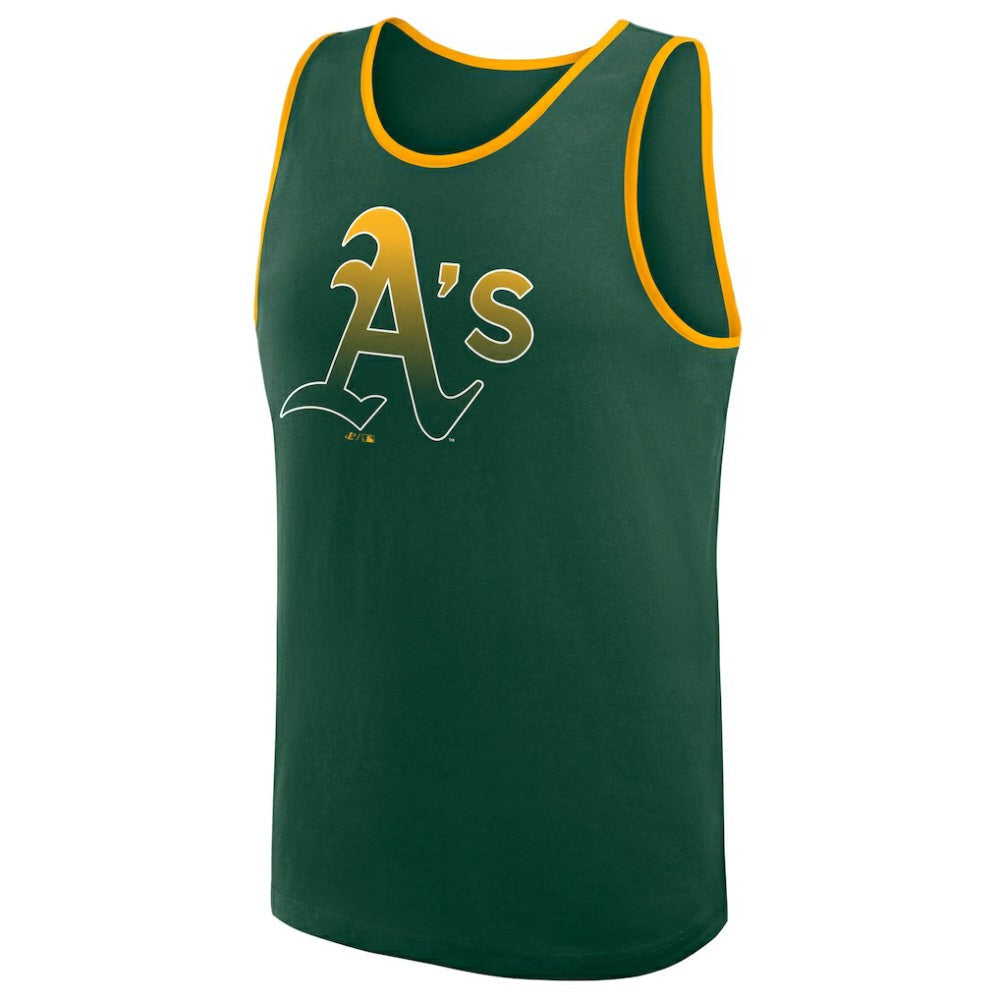 Athletics Logo Athletic Unmatched Success Tank Top - Green