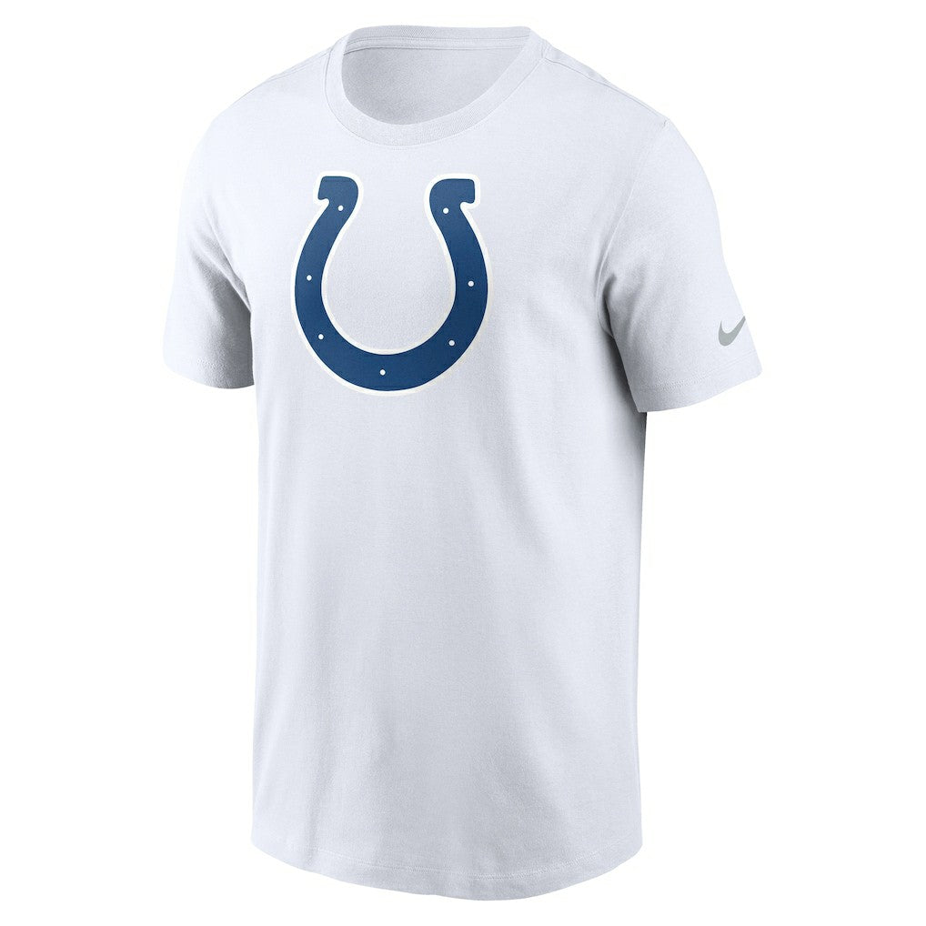 Indianapolis Colts Primetime Logo Essential T-Shirt - White | Nike on sale