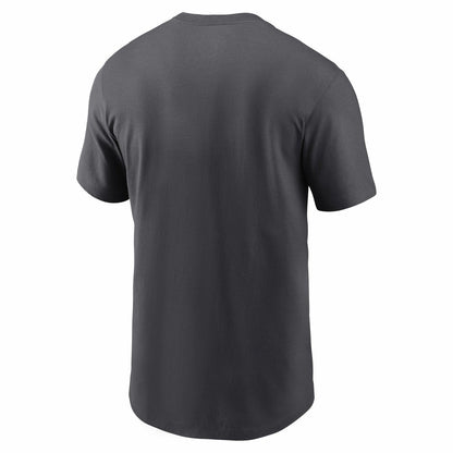 Denver Broncos Primetime Wordmark Essential T-Shirt - Anthracite | Nike cheap
