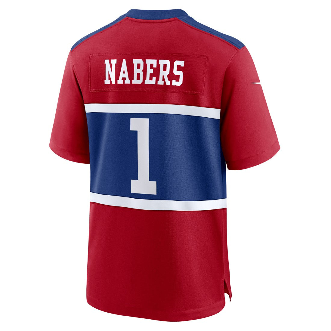 Malik Nabers New York Giants Alternate Game Jersey - Century Red | Nike for sale