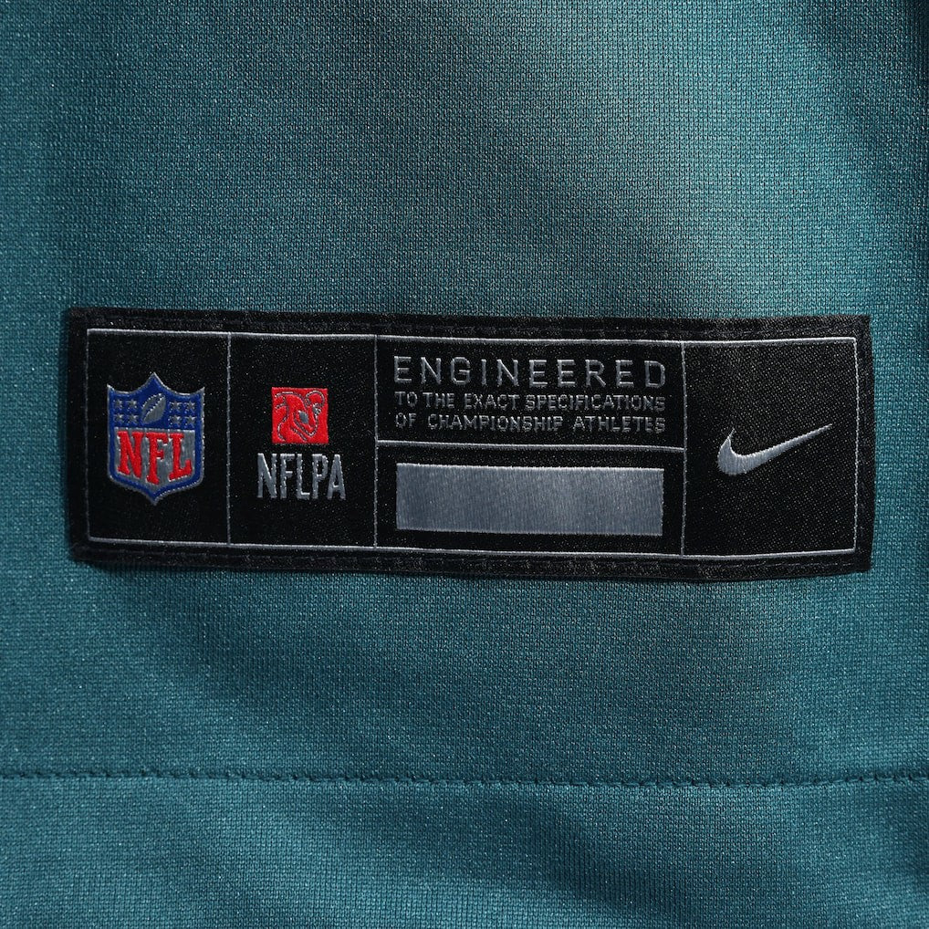 Lane Johnson Philadelphia Eagles Team Game Jersey - Midnight Green | Nike sale