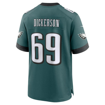 Landon Dickerson Philadelphia Eagles Team Game Jersey - Midnight Green | Nike online