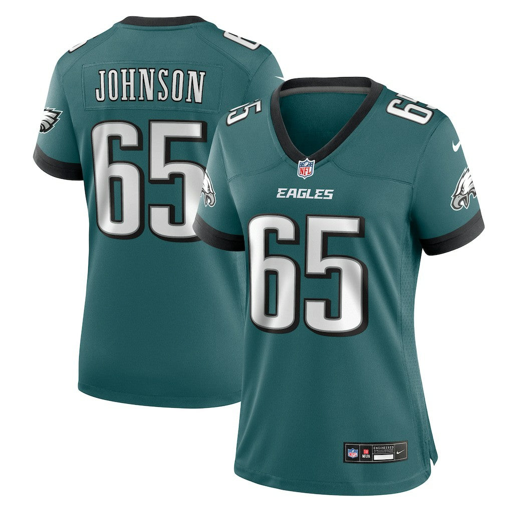 Lane Johnson Philadelphia Eagles Women's Team Game Jersey - Midnight Green | Nike discount