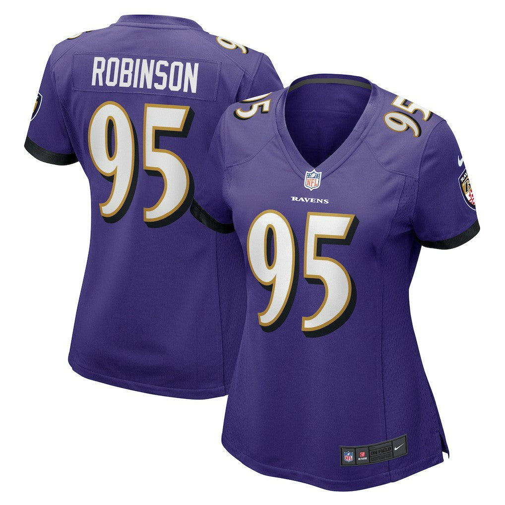 Tavius Robinson Baltimore Ravens Women's Game Jersey - Purple | Nike cheap