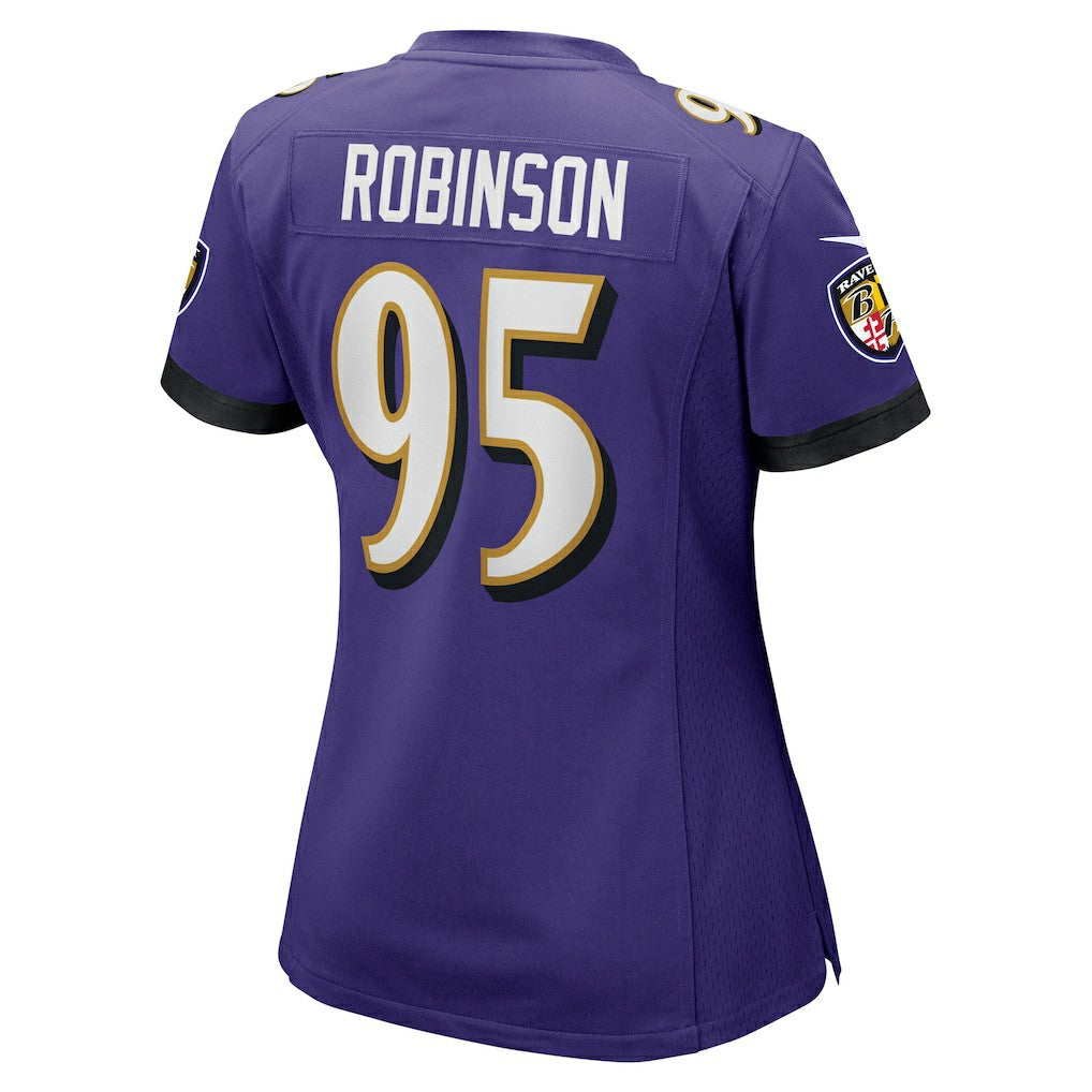 Tavius Robinson Baltimore Ravens Women's Game Jersey - Purple | Nike cheap