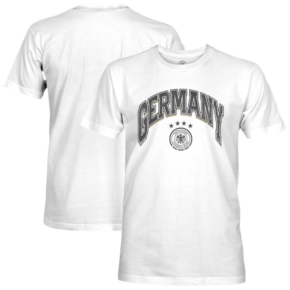 Germany National Team 1863FC Retro Wordmark T-Shirt - White shop