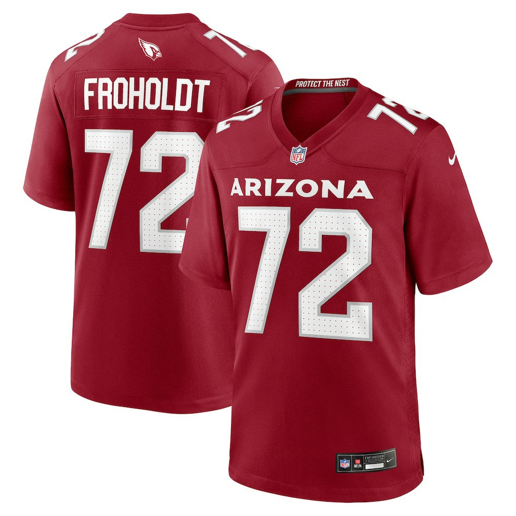 Hjalte Froholdt Arizona Cardinals Team Game Jersey - Cardinal | Nike for sale