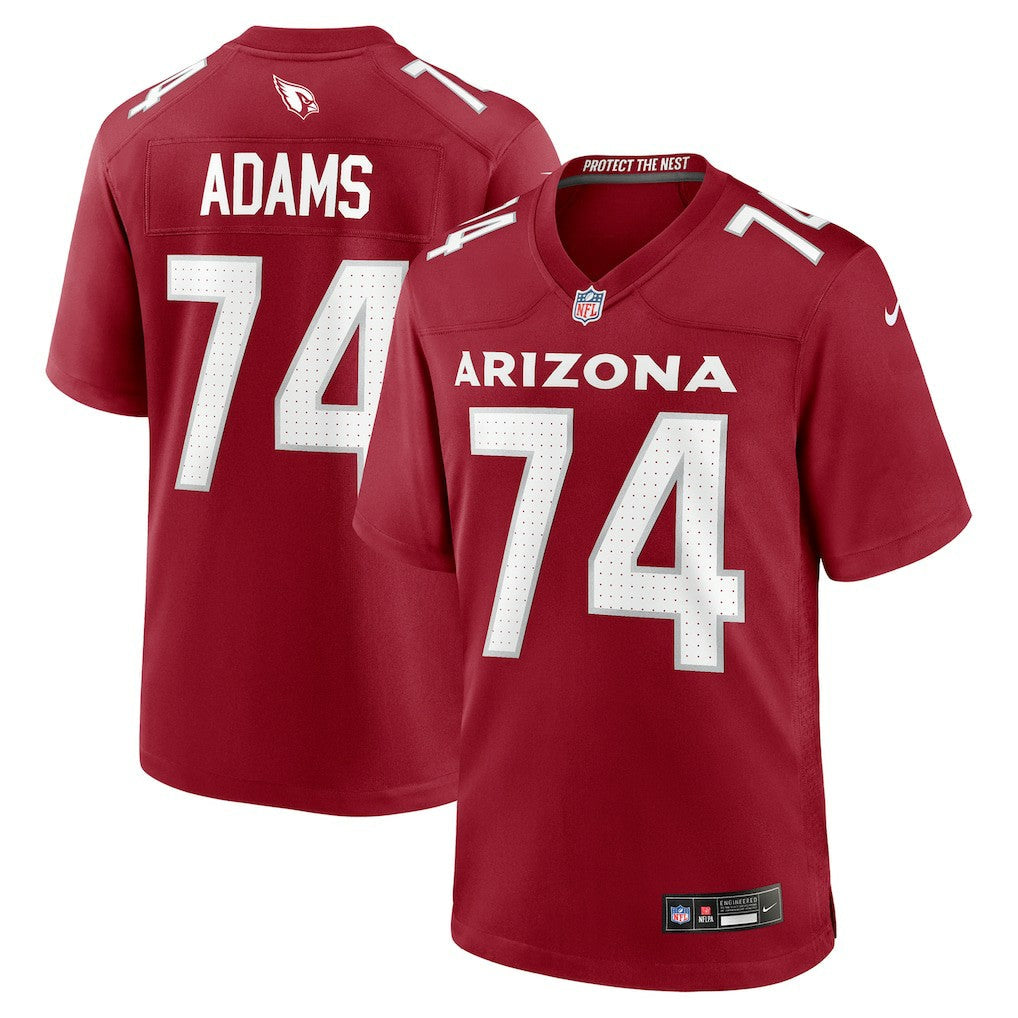 Isaiah Adams Arizona Cardinals Team Game Jersey - Cardinal | Nike for sale
