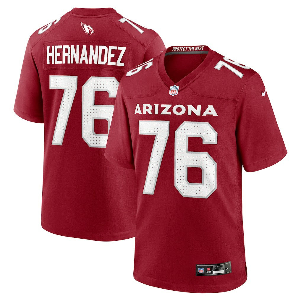Will Hernandez Arizona Cardinals Team Game Jersey - Cardinal | Nike cheap