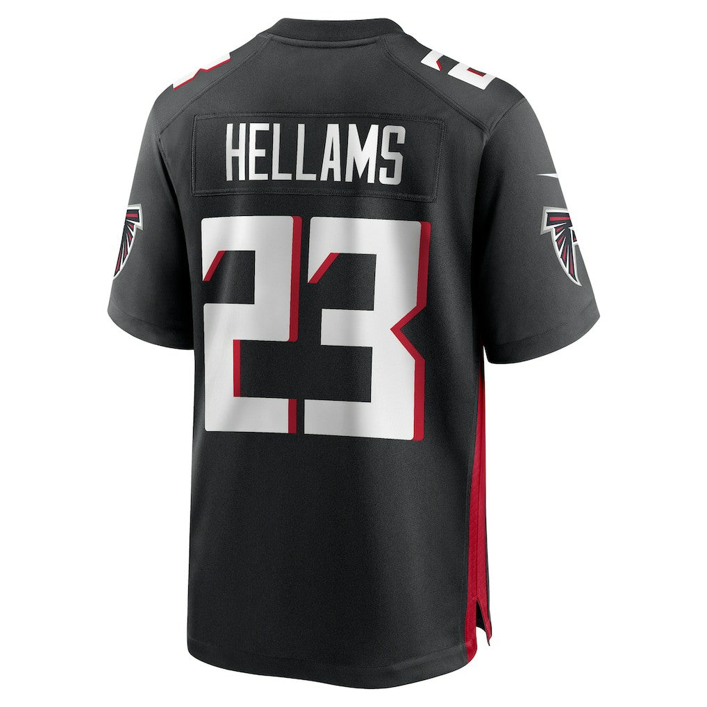 DeMarcco Hellams Atlanta Falcons Team Game Jersey - Black | Nike for sale