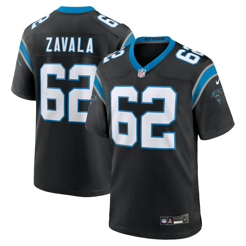 Chandler Zavala Carolina Panthers Game Jersey - Black | Nike sale