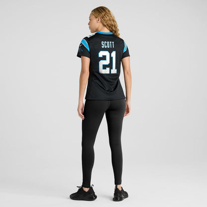 Nick Scott Carolina Panthers Women's Game Jersey - Black | Nike for sale