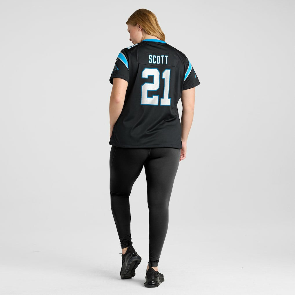 Nick Scott Carolina Panthers Women's Game Jersey - Black | Nike for sale