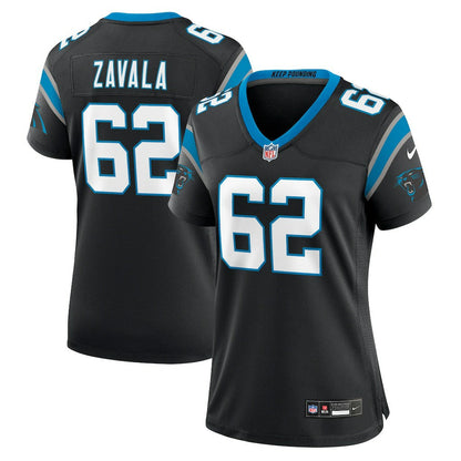 Chandler Zavala Carolina Panthers Women's Game Jersey - Black | Nike online