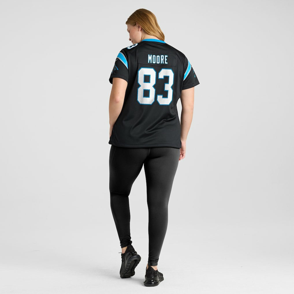 David Moore Carolina Panthers Women's Game Jersey - Black | Nike on sale