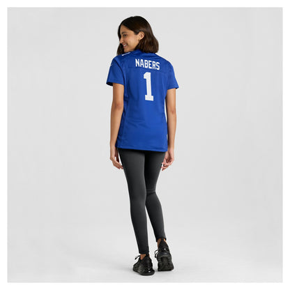 Malik Nabers New York Giants Women's Game Jersey - Royal | Nike online