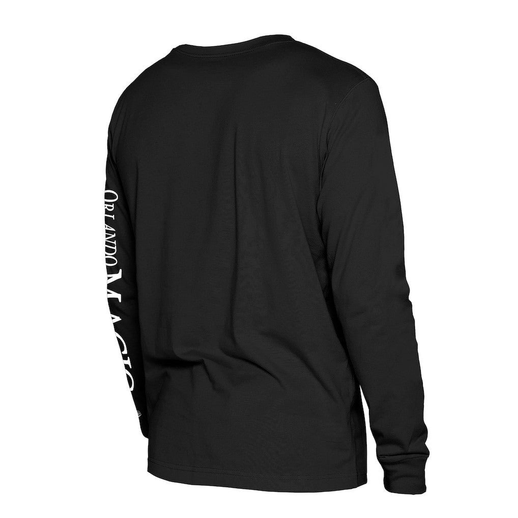 Orlando Magic Old School Sport Long Sleeve T-Shirt - Black | New Era discount