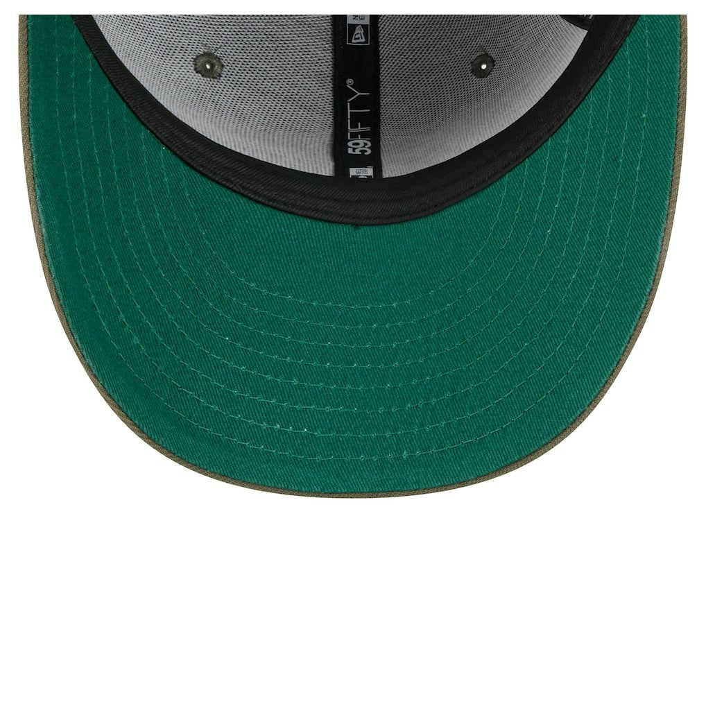 Chicago Bulls Tonal Florals 59FIFTY Fitted Hat - Olive | New Era outlet