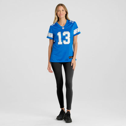 Craig Reynolds Detroit Lions Women's Team Game Jersey - Blue | Nike for sale
