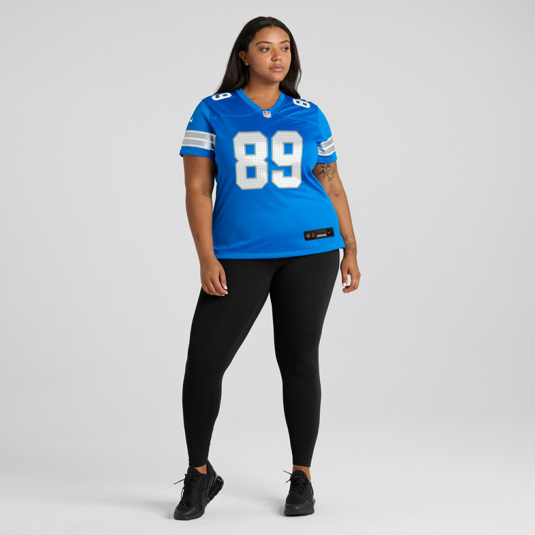 Brock Wright Detroit Lions Women's Team Game Jersey - Blue | Nike discount