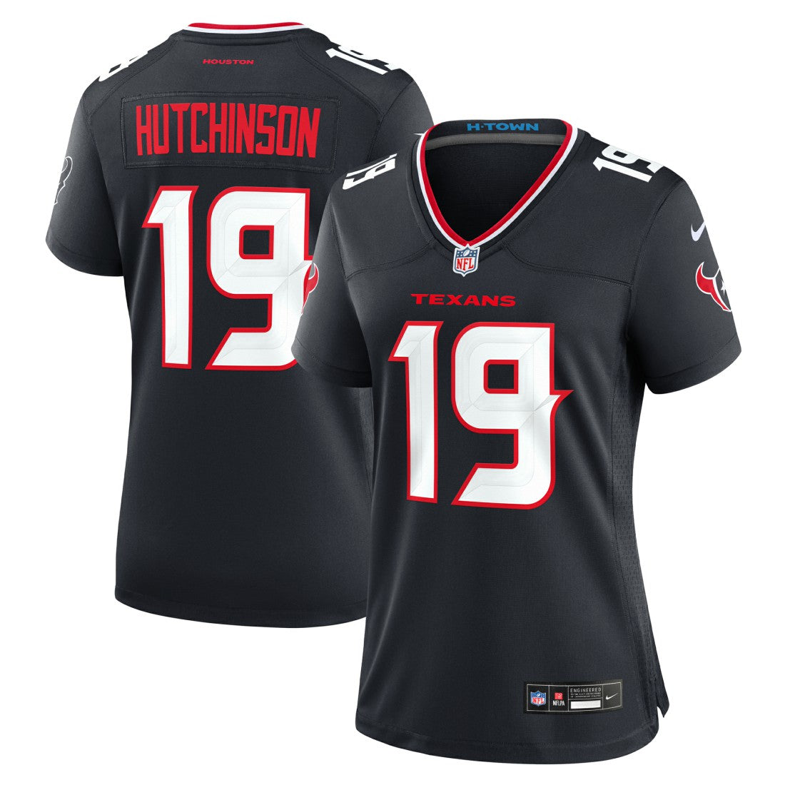 Xavier Hutchinson Houston Texans Women's Team Game Jersey - Navy | Nike discount
