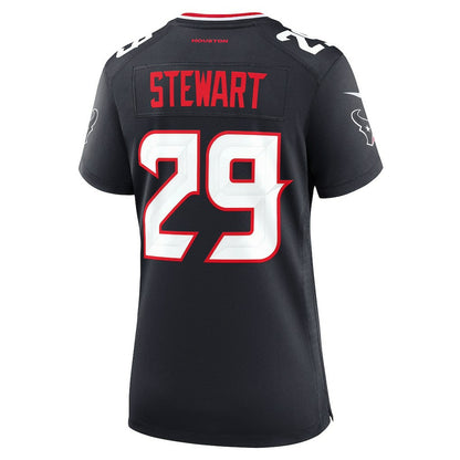 M.J. Stewart Houston Texans Women's Team Game Jersey - Navy | Nike for sale