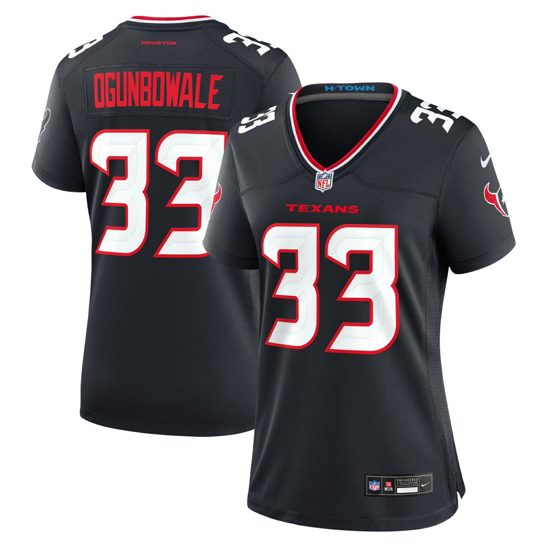 Dare Ogunbowale Houston Texans Women's Team Game Jersey - Navy | Nike on sale