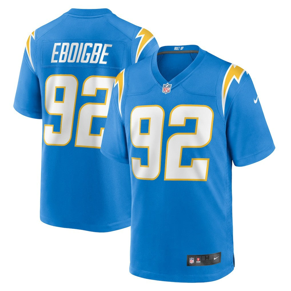 Justin Eboigbe Los Angeles Chargers Team Game Jersey - Powder Blue | Nike online