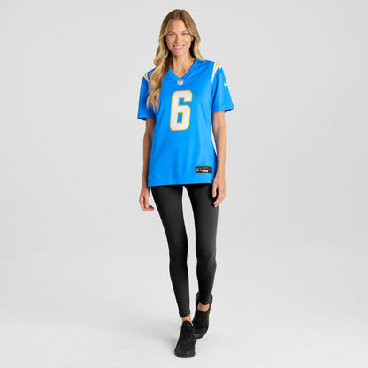 Denzel Perryman Los Angeles Chargers Women's Game Jersey - Powder Blue | Nike cheap