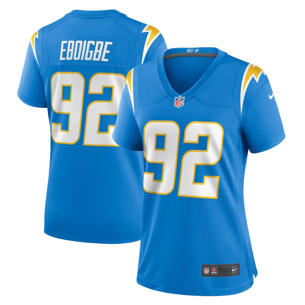 Justin Eboigbe Los Angeles Chargers Women's Game Jersey - Powder Blue | Nike cheap