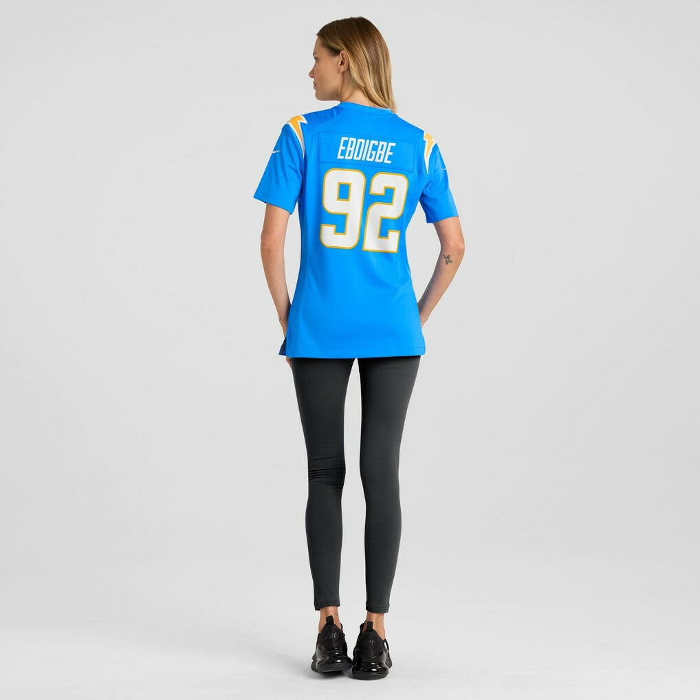 Justin Eboigbe Los Angeles Chargers Women's Game Jersey - Powder Blue | Nike cheap