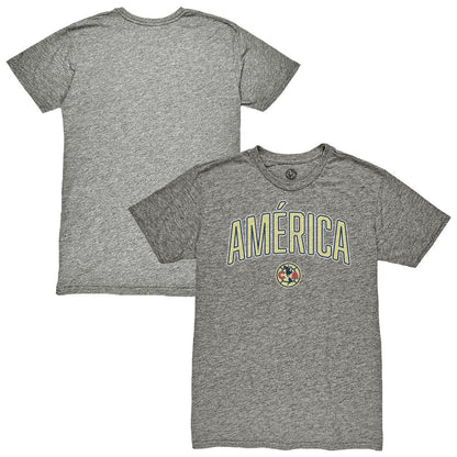 Club America 1863FC Wordmark Vintage Tri-Blend T-Shirt - Heather Gray discount