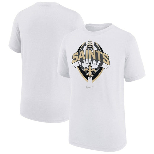 New Orleans Saints Youth Icon Legend T-Shirt - White | Nike on sale