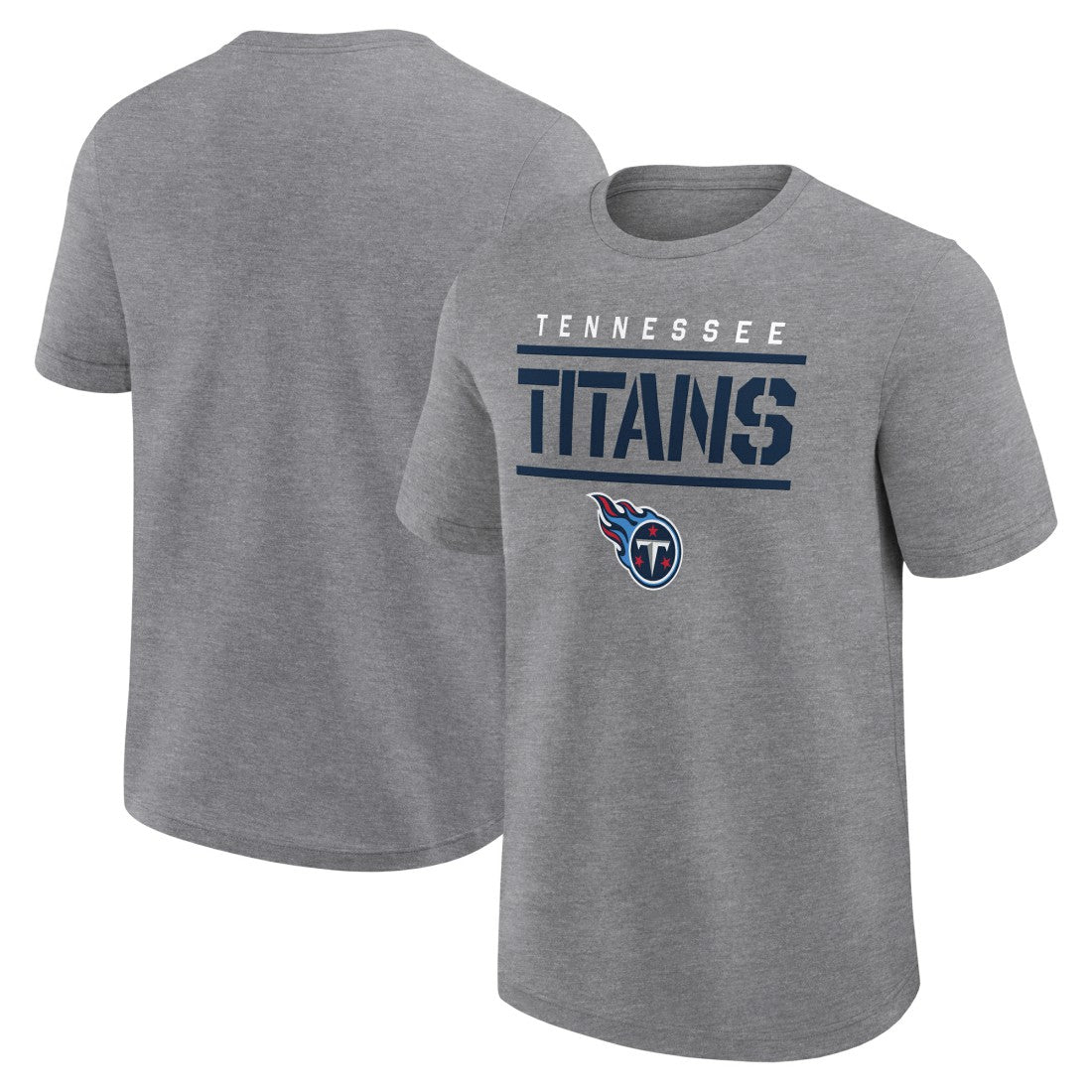 Tennessee Titans Big & Tall Top Notch T-Shirt - Heather Gray discount