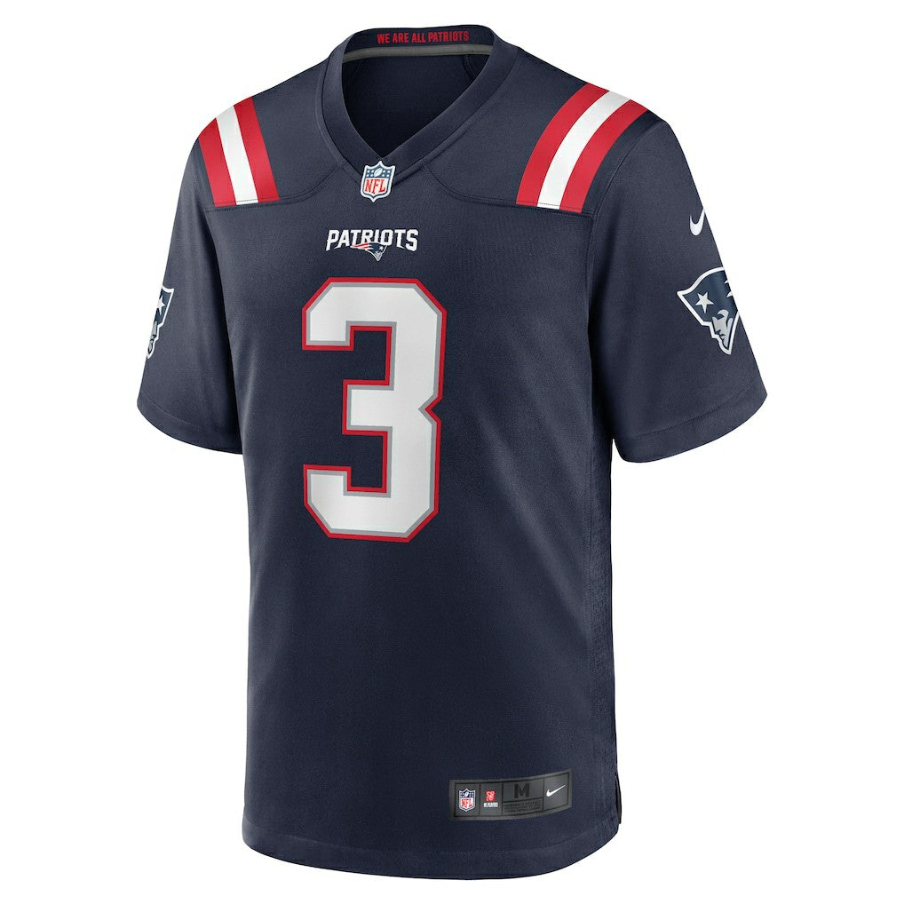 Demario Douglas New England Patriots Game Jersey - Navy | Nike for sale