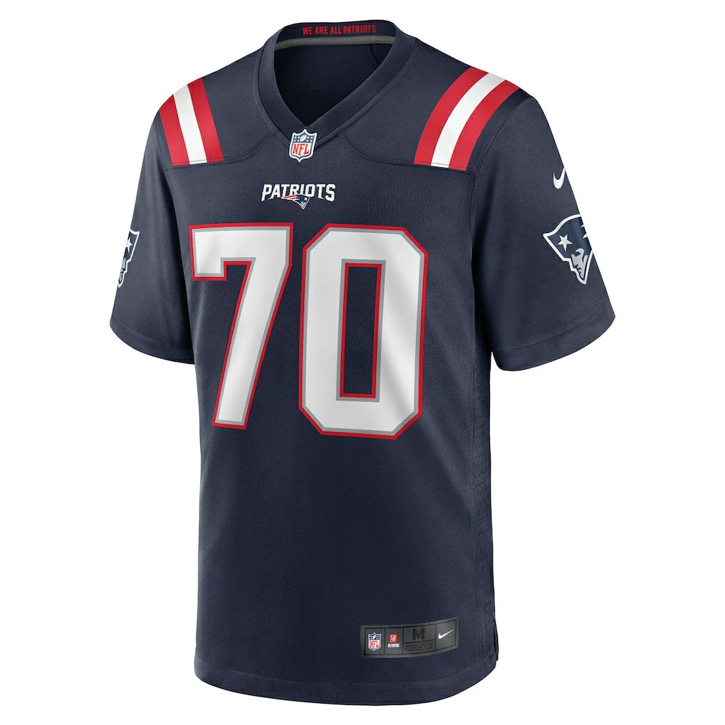 Caedan Wallace New England Patriots Game Jersey - Navy | Nike on sale