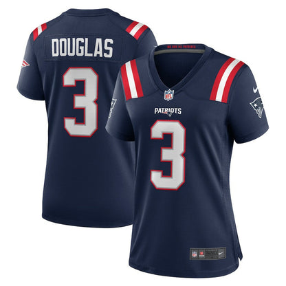 Demario Douglas New England Patriots Women's Game Jersey - Navy | Nike cheap