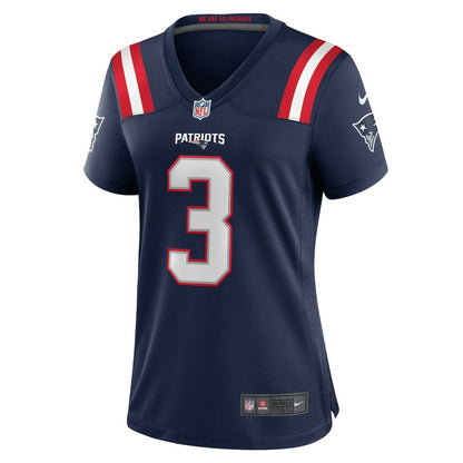 Demario Douglas New England Patriots Women's Game Jersey - Navy | Nike cheap