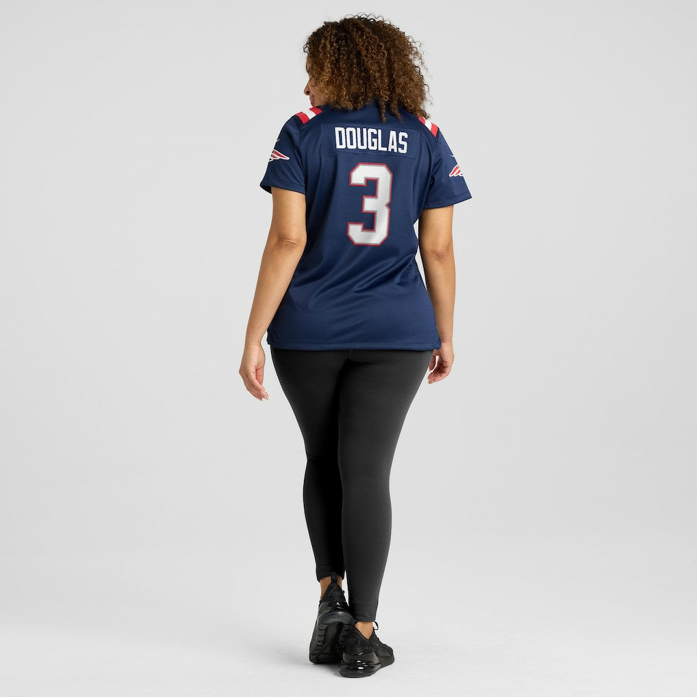 Demario Douglas New England Patriots Women's Game Jersey - Navy | Nike cheap