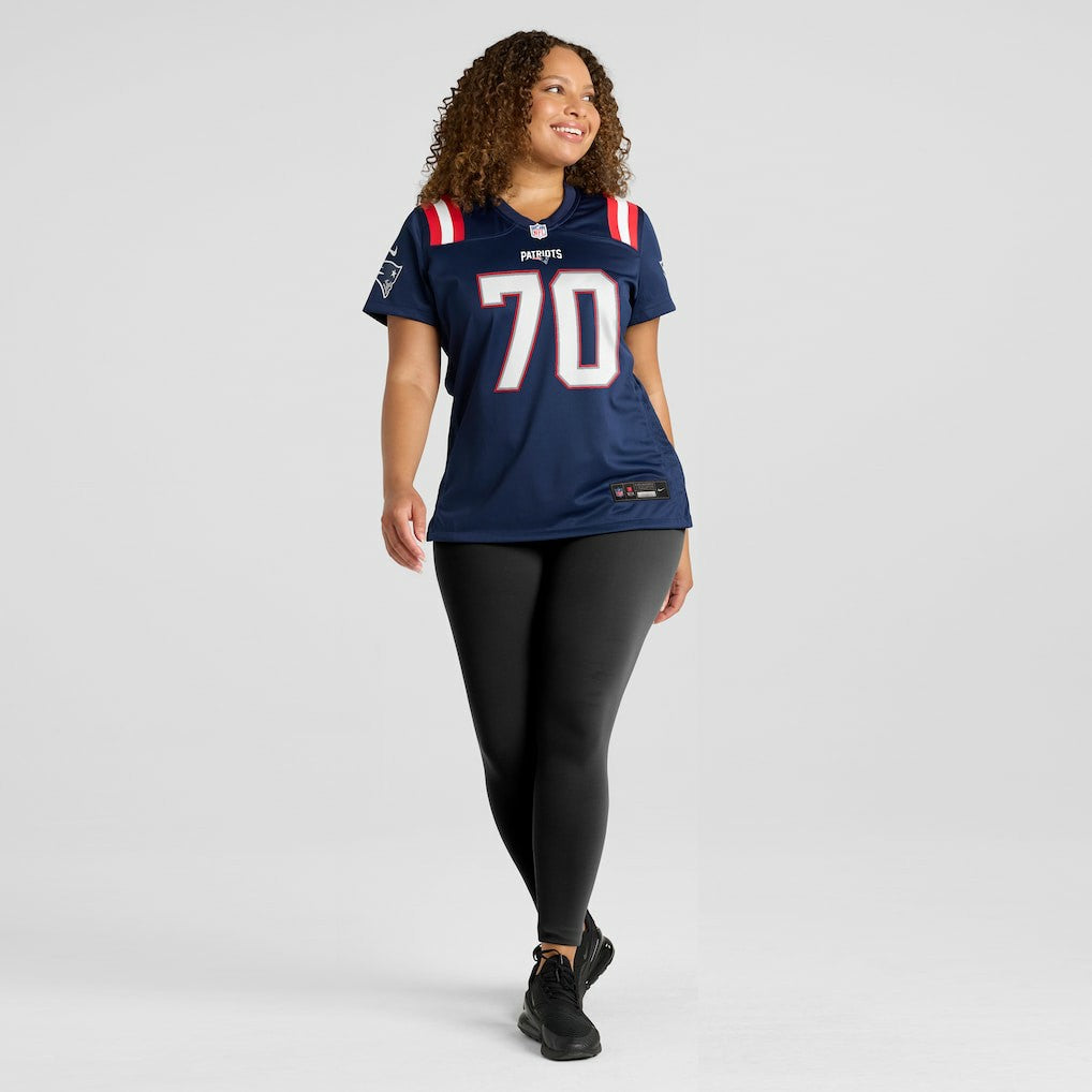 Caedan Wallace New England Patriots Women's Game Jersey - Navy | Nike cheap