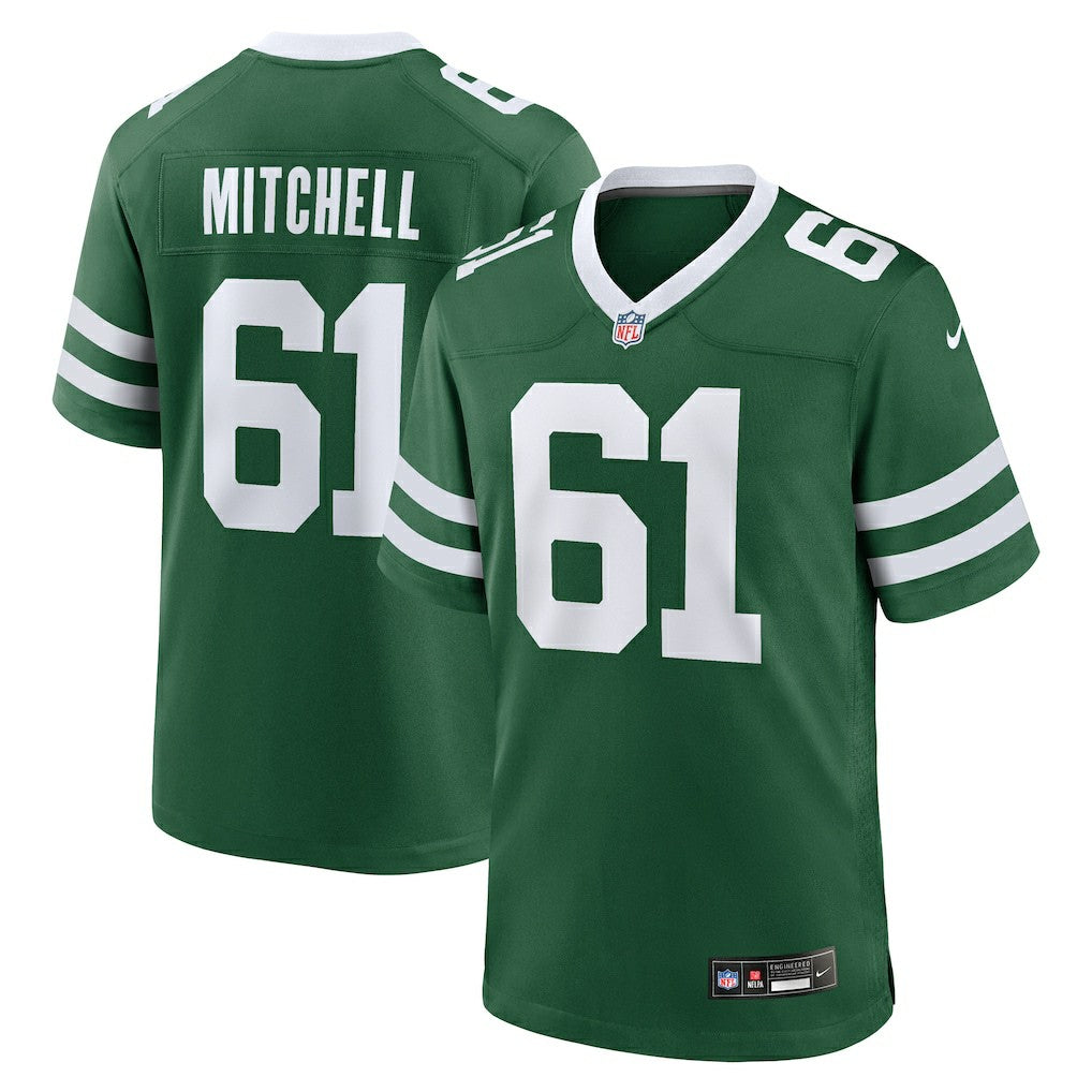 Max Mitchell New York Jets Team Game Jersey - Legacy Green | Nike on sale