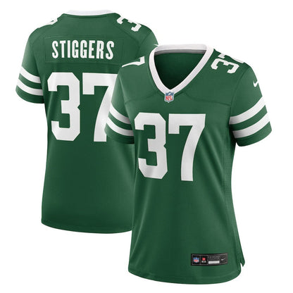Qwan'tez Stiggers New York Jets Women's Game Jersey - Legacy Green | Nike on sale