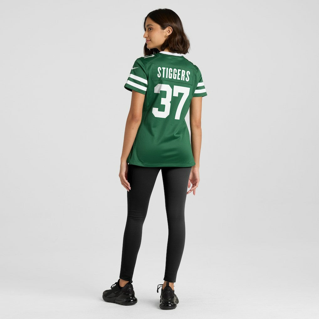 Qwan'tez Stiggers New York Jets Women's Game Jersey - Legacy Green | Nike on sale