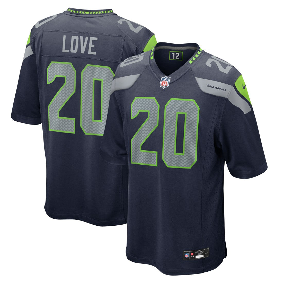 Julian Love Seattle Seahawks Game Jersey - College Navy | Nike outlet