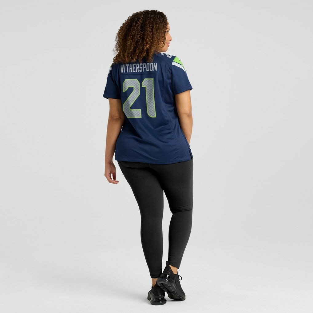 Devon Witherspoon Seattle Seahawks Women's Team Game Jersey - College Navy | Nike for sale
