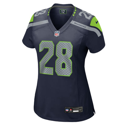 Nehemiah Pritchett Seattle Seahawks Women's Team Game Jersey - College Navy | Nike on sale