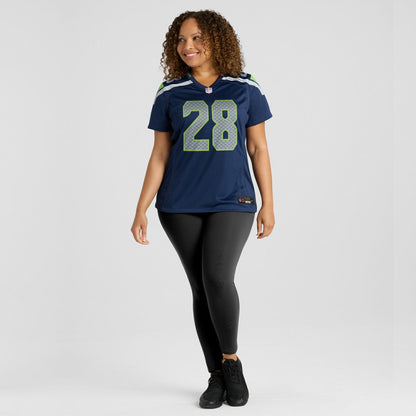 Nehemiah Pritchett Seattle Seahawks Women's Team Game Jersey - College Navy | Nike on sale