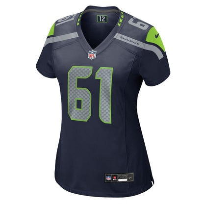 Jalen Sundell Seattle Seahawks Women's Team Game Jersey - College Navy | Nike on sale