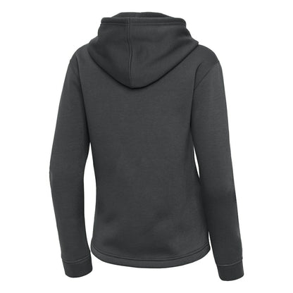 Toronto Blue Jays Antigua Women's Contemporary Quarter-Zip Hoodie - Pewter